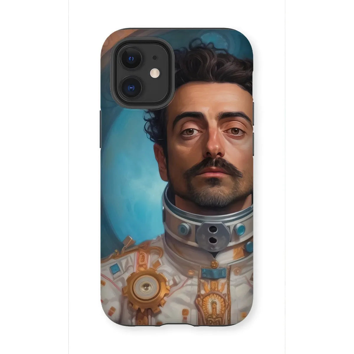 Eskandar The Gay Astronaut - Gay Aesthetic Art Phone Case - Iphone 12 Mini / Matte - Mobile Phone Cases - Aesthetic Art