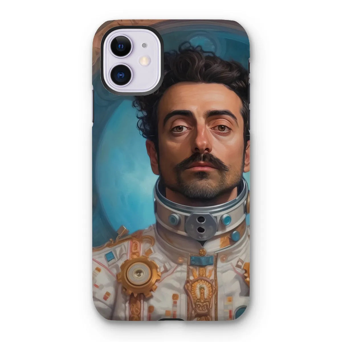 Eskandar The Gay Astronaut - Gay Aesthetic Art Phone Case - Iphone 11 / Matte - Mobile Phone Cases - Aesthetic Art
