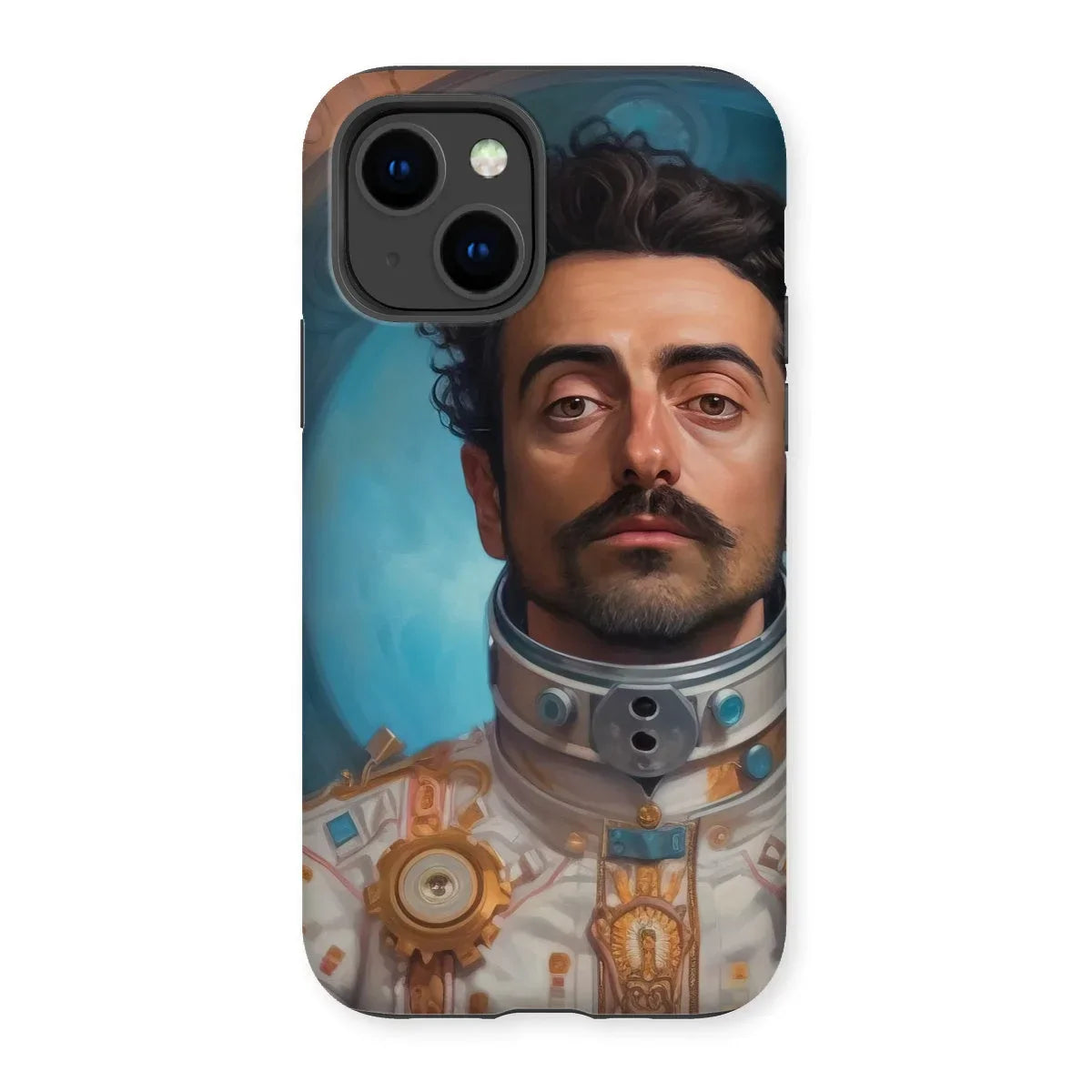 Eskandar - Queer Arabic Astronaut Iphone Case - 14 / Matte