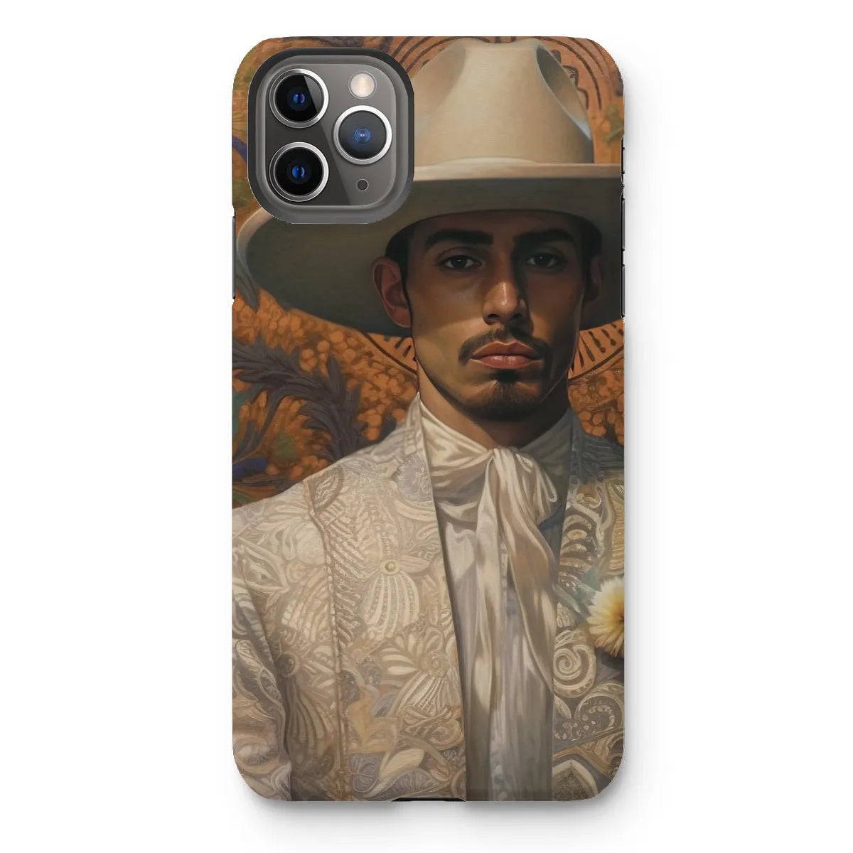Estephan The Gay Cowboy - Dandy Gay Men Art Phone Case - Iphone 11 Pro Max / Matte - Mobile Phone Cases - Aesthetic Art