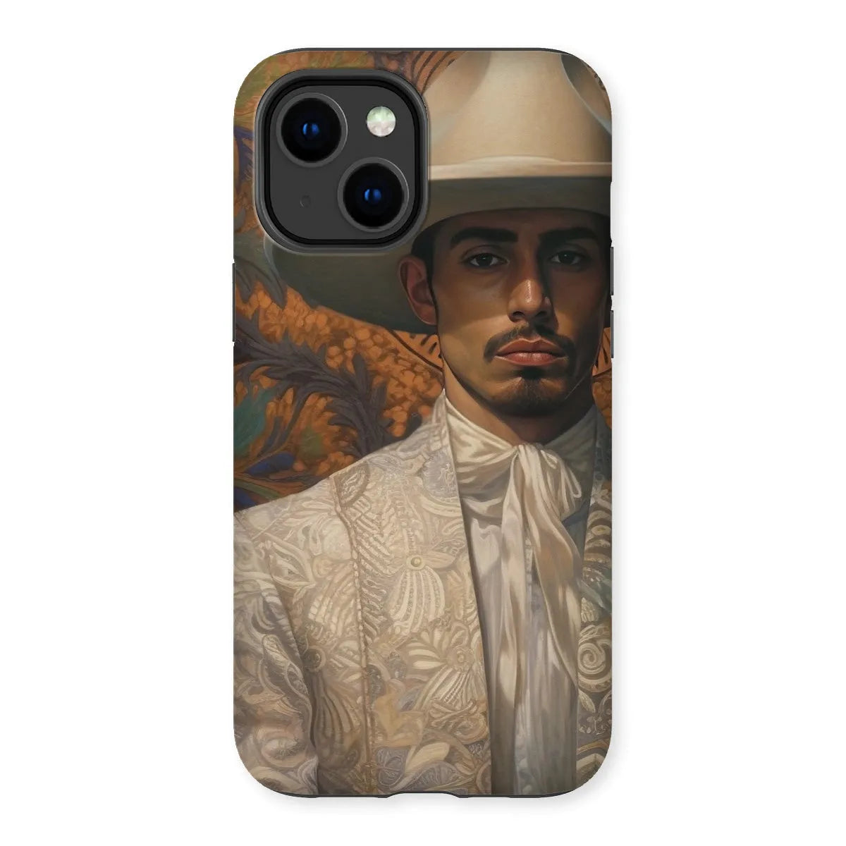 Estephan The Gay Cowboy - Dandy Gay Men Art Phone Case - Iphone 14 Plus / Matte - Mobile Phone Cases - Aesthetic Art