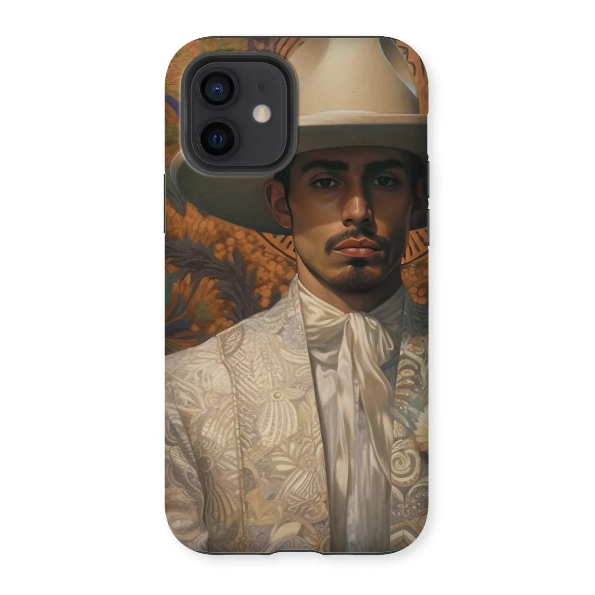 Estephan The Gay Cowboy - Dandy Gay Men Art Phone Case - Iphone 12 / Matte - Mobile Phone Cases - Aesthetic Art