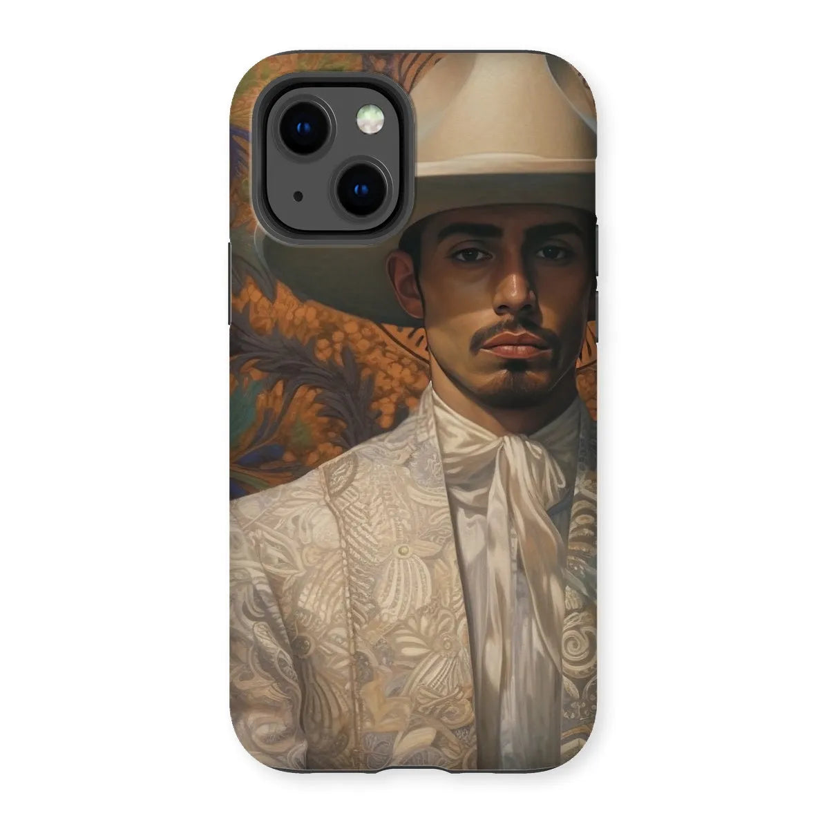 Estephan The Gay Cowboy - Dandy Gay Men Art Phone Case - Iphone 13 / Matte - Mobile Phone Cases - Aesthetic Art