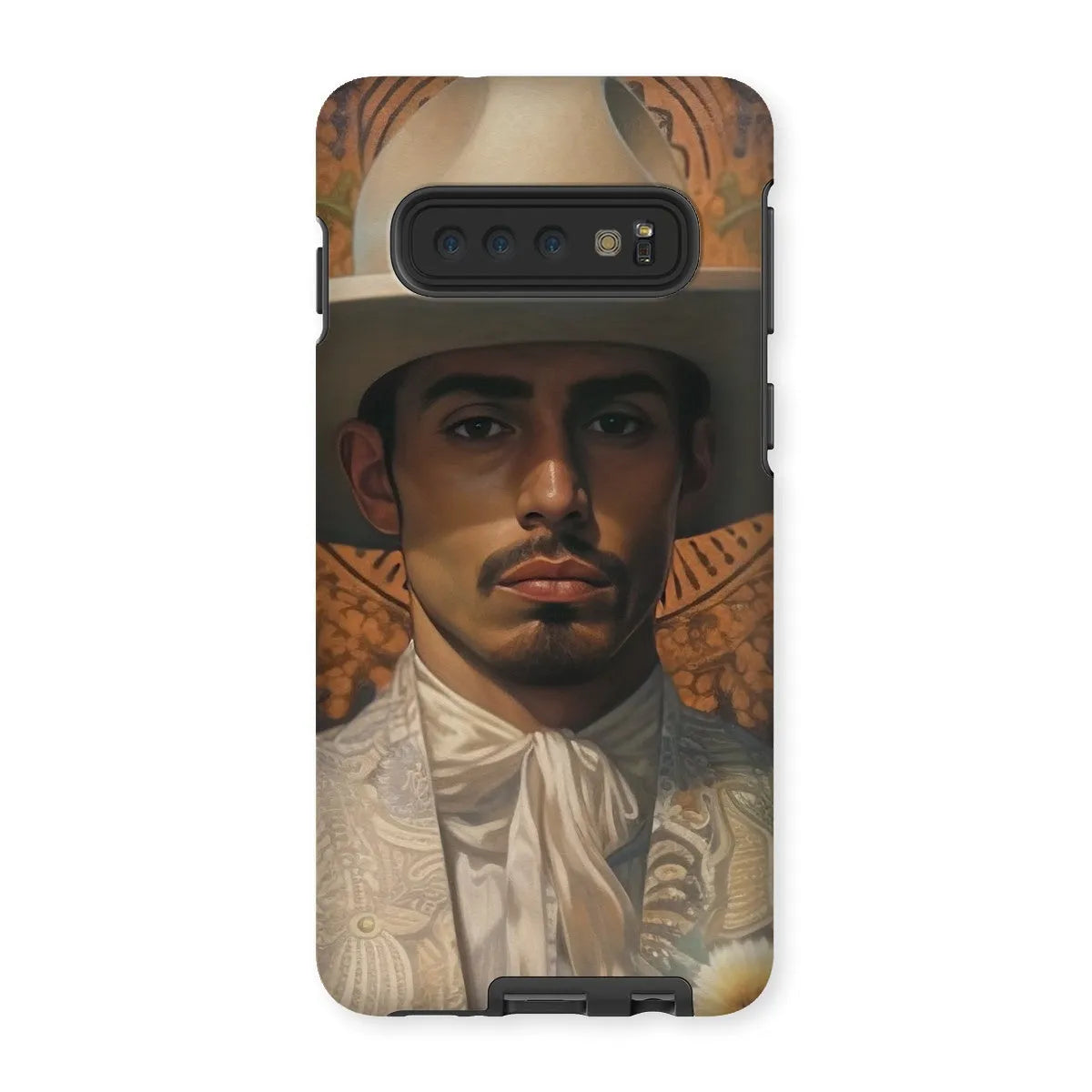 Estephan The Gay Cowboy - Dandy Gay Men Art Phone Case - Samsung Galaxy S10 / Matte - Mobile Phone Cases - Aesthetic Art