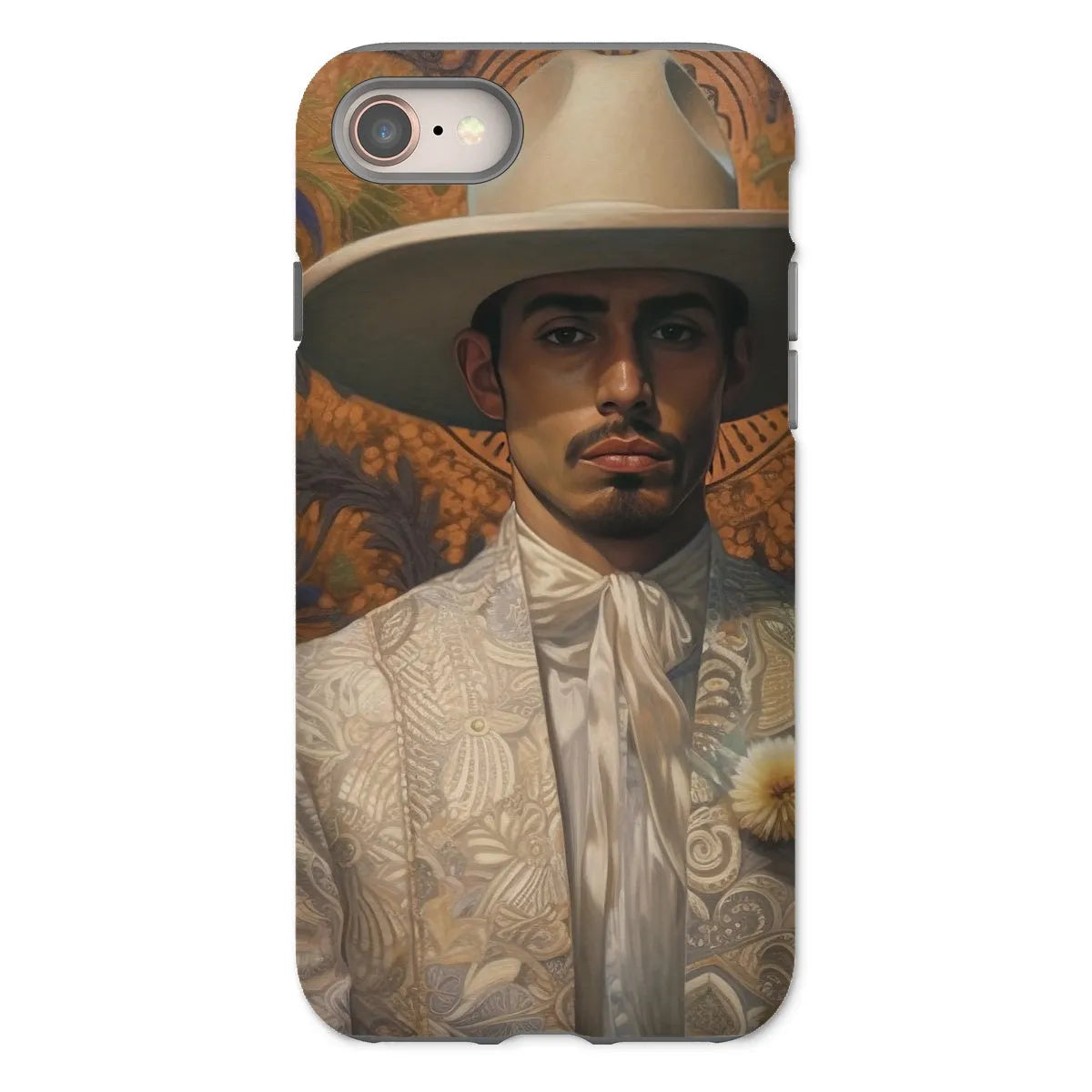 Estephan The Gay Cowboy - Dandy Gay Men Art Phone Case - Iphone 8 / Matte - Mobile Phone Cases - Aesthetic Art