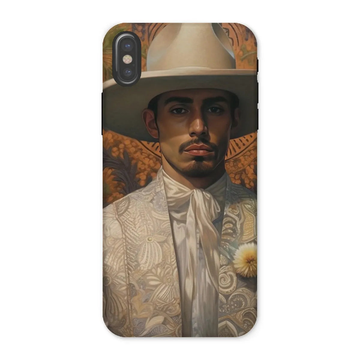 Estephan The Gay Cowboy - Dandy Gay Men Art Phone Case - Iphone x / Matte - Mobile Phone Cases - Aesthetic Art