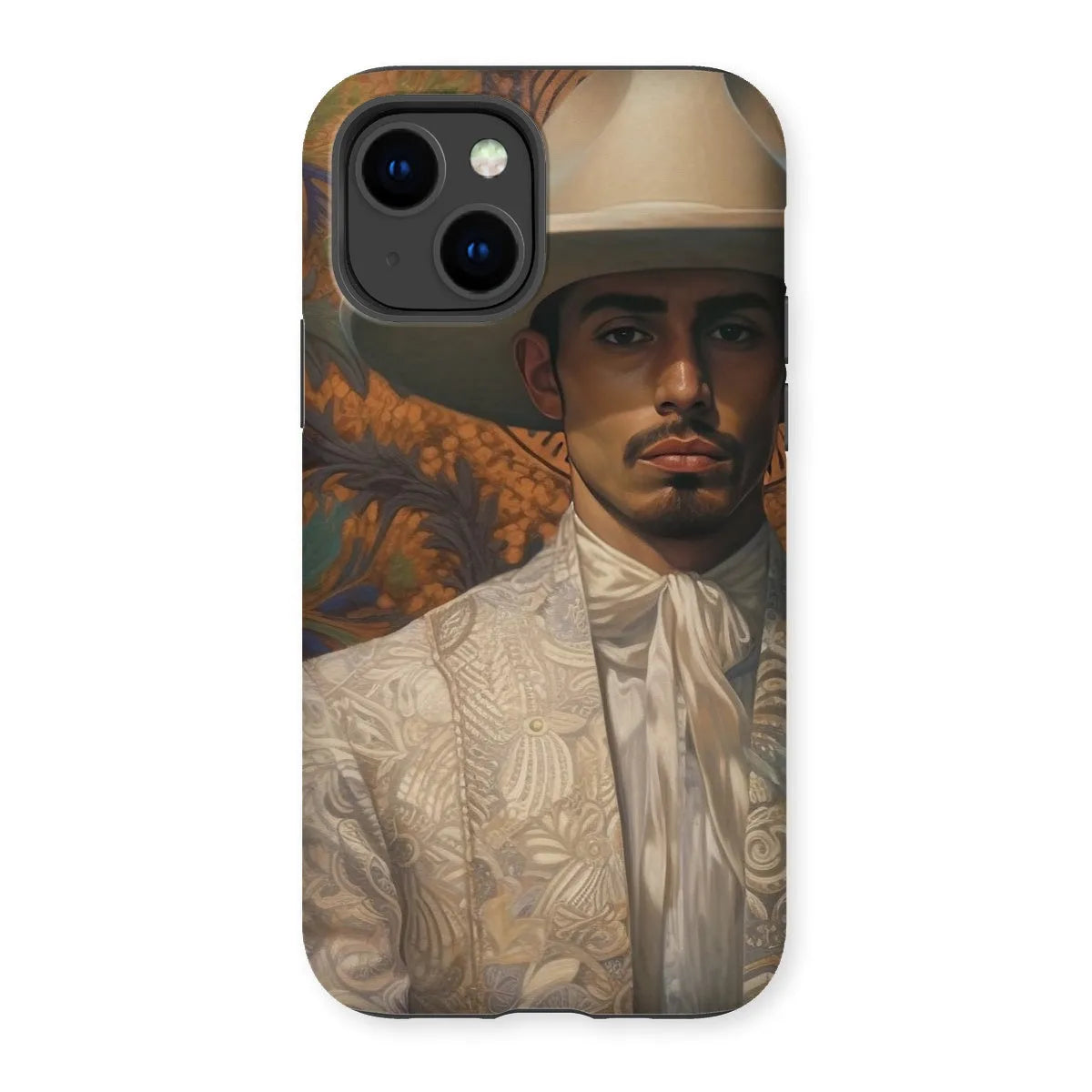 Estephan The Gay Cowboy - Dandy Gay Men Art Phone Case - Iphone 14 / Matte - Mobile Phone Cases - Aesthetic Art