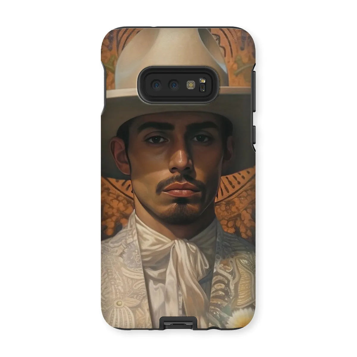 Estephan The Gay Cowboy - Dandy Gay Men Art Phone Case - Samsung Galaxy S10e / Matte - Mobile Phone Cases - Aesthetic