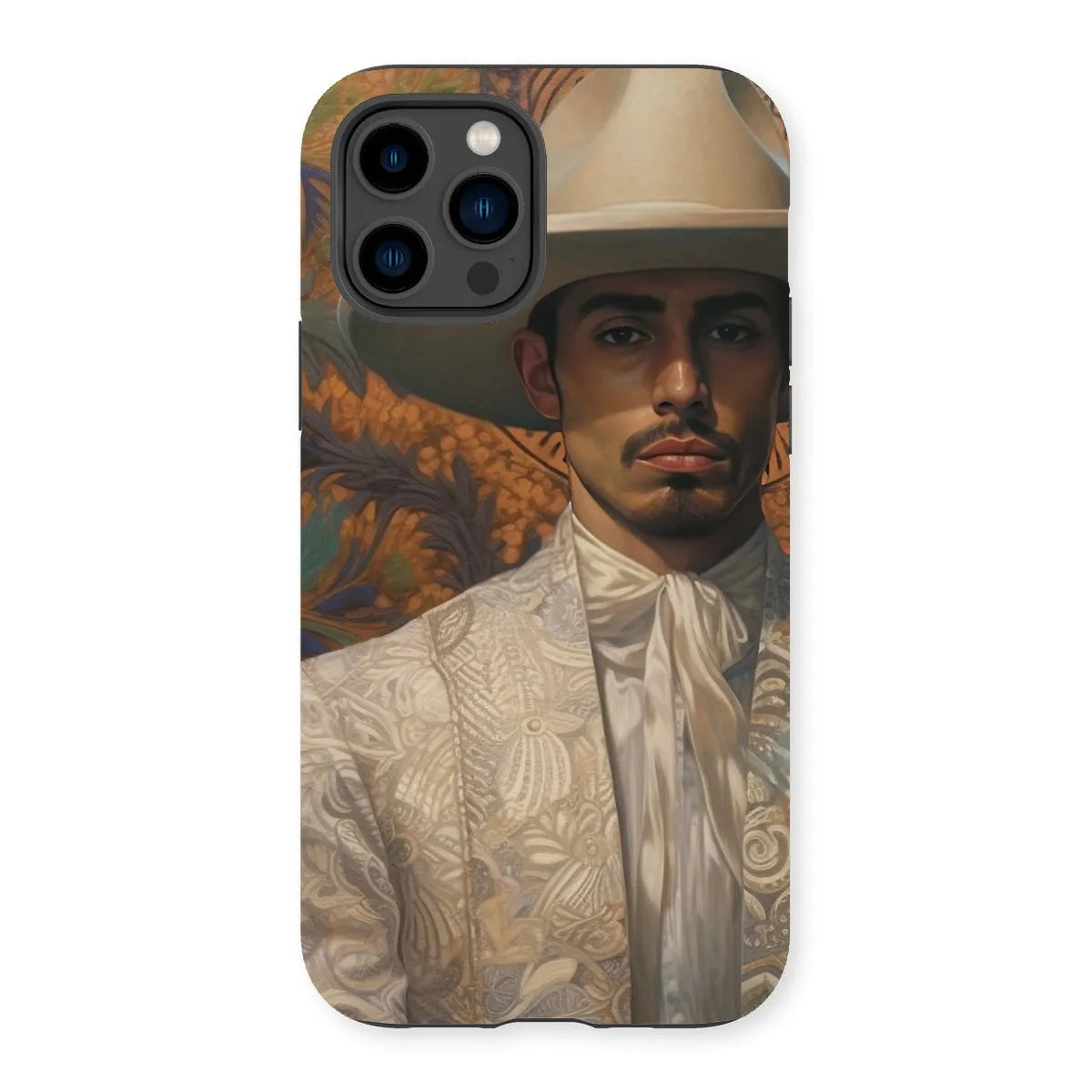 Estephan The Gay Cowboy - Dandy Gay Men Art Phone Case - Iphone 14 Pro / Matte - Mobile Phone Cases - Aesthetic Art