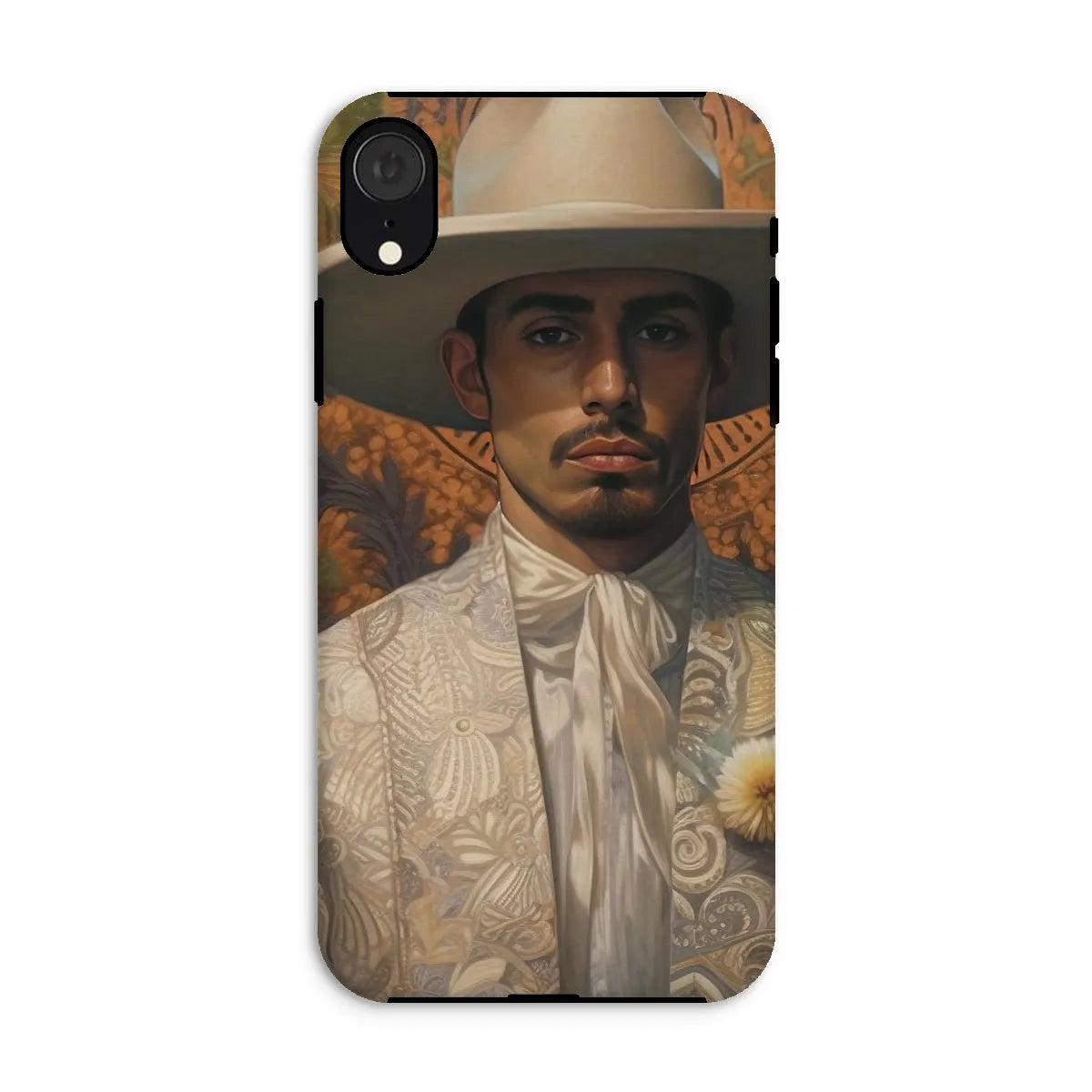 Estephan The Gay Cowboy - Dandy Gay Men Art Phone Case - Iphone Xr / Matte - Mobile Phone Cases - Aesthetic Art