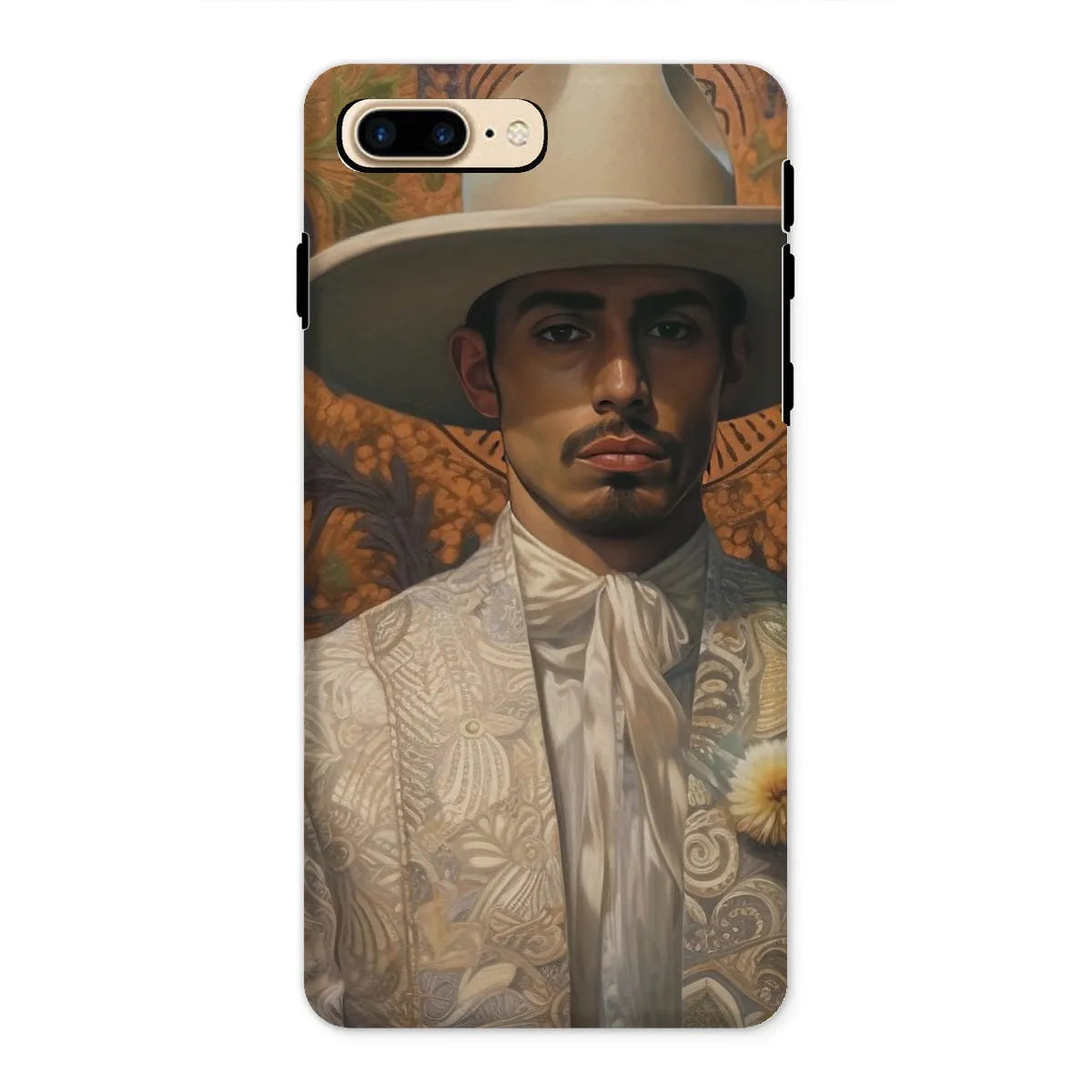 Estephan The Gay Cowboy - Dandy Gay Men Art Phone Case - Iphone 8 Plus / Matte - Mobile Phone Cases - Aesthetic Art