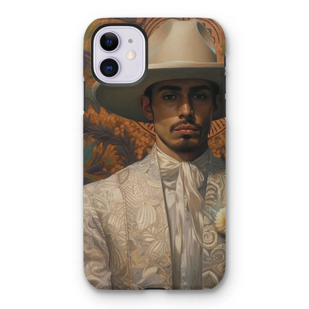 Estephan The Gay Cowboy - Dandy Gay Men Art Phone Case - Iphone 11 / Matte - Mobile Phone Cases - Aesthetic Art