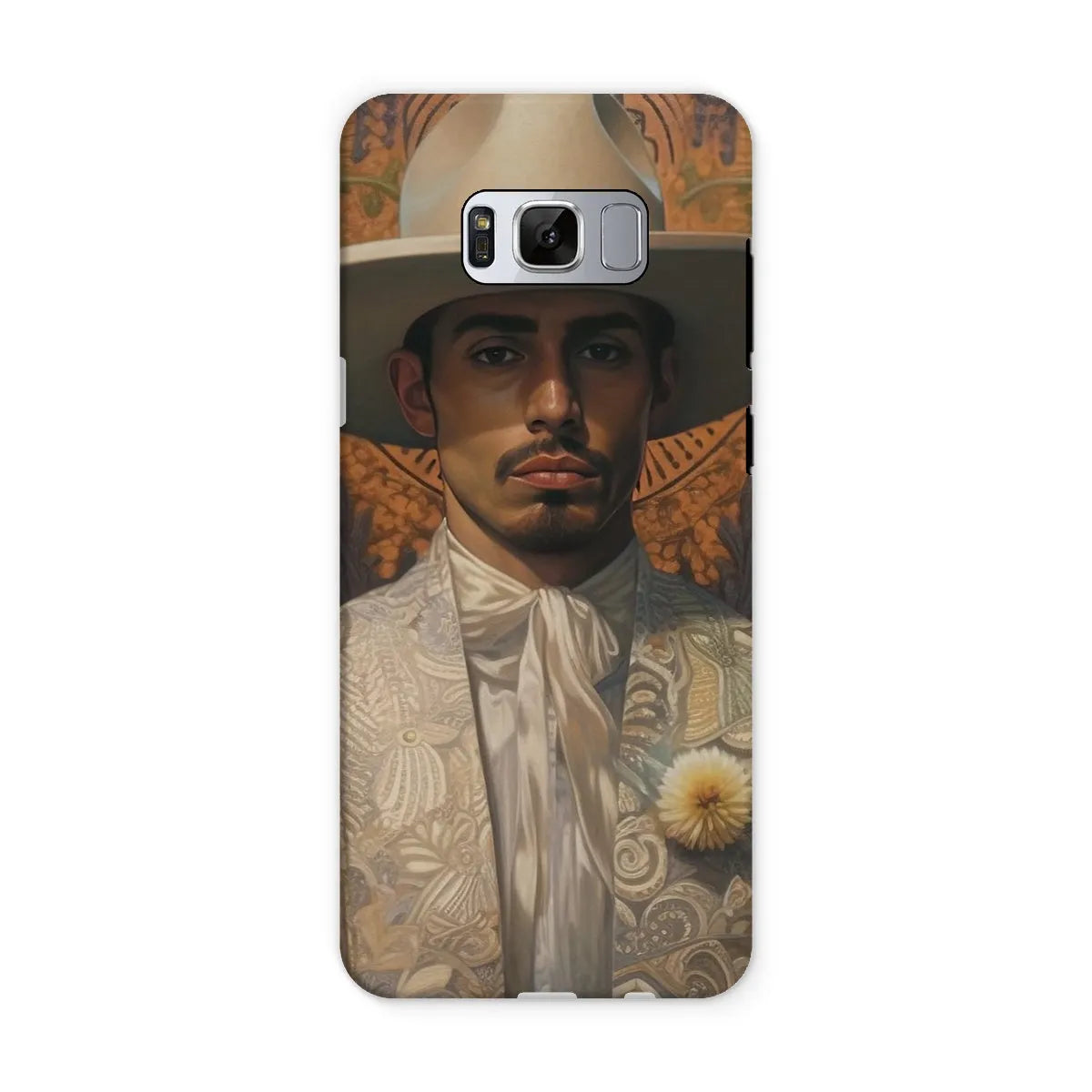 Estephan The Gay Cowboy - Dandy Gay Men Art Phone Case - Samsung Galaxy S8 / Matte - Mobile Phone Cases - Aesthetic Art