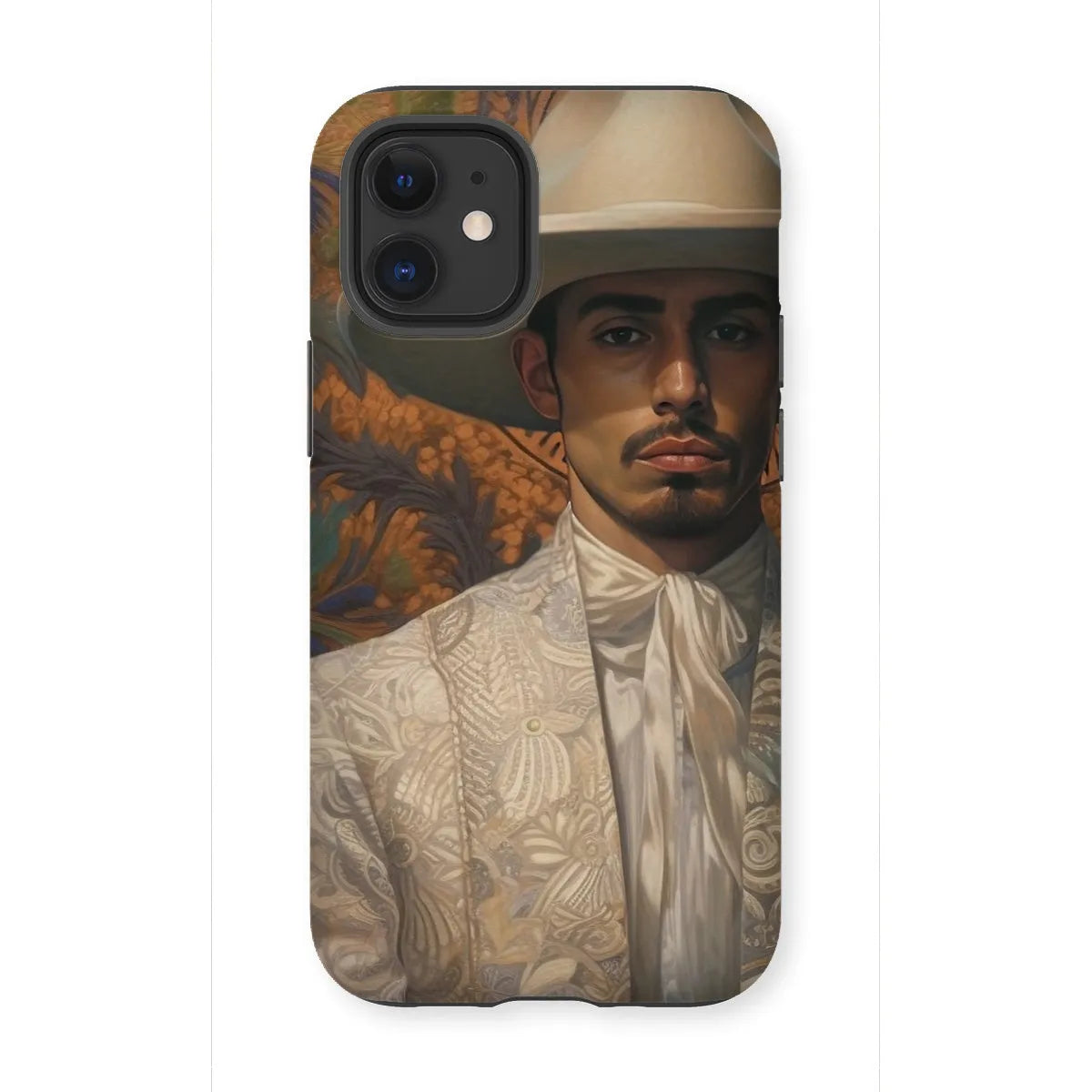 Estephan The Gay Cowboy - Dandy Gay Men Art Phone Case - Iphone 12 Mini / Matte - Mobile Phone Cases - Aesthetic Art
