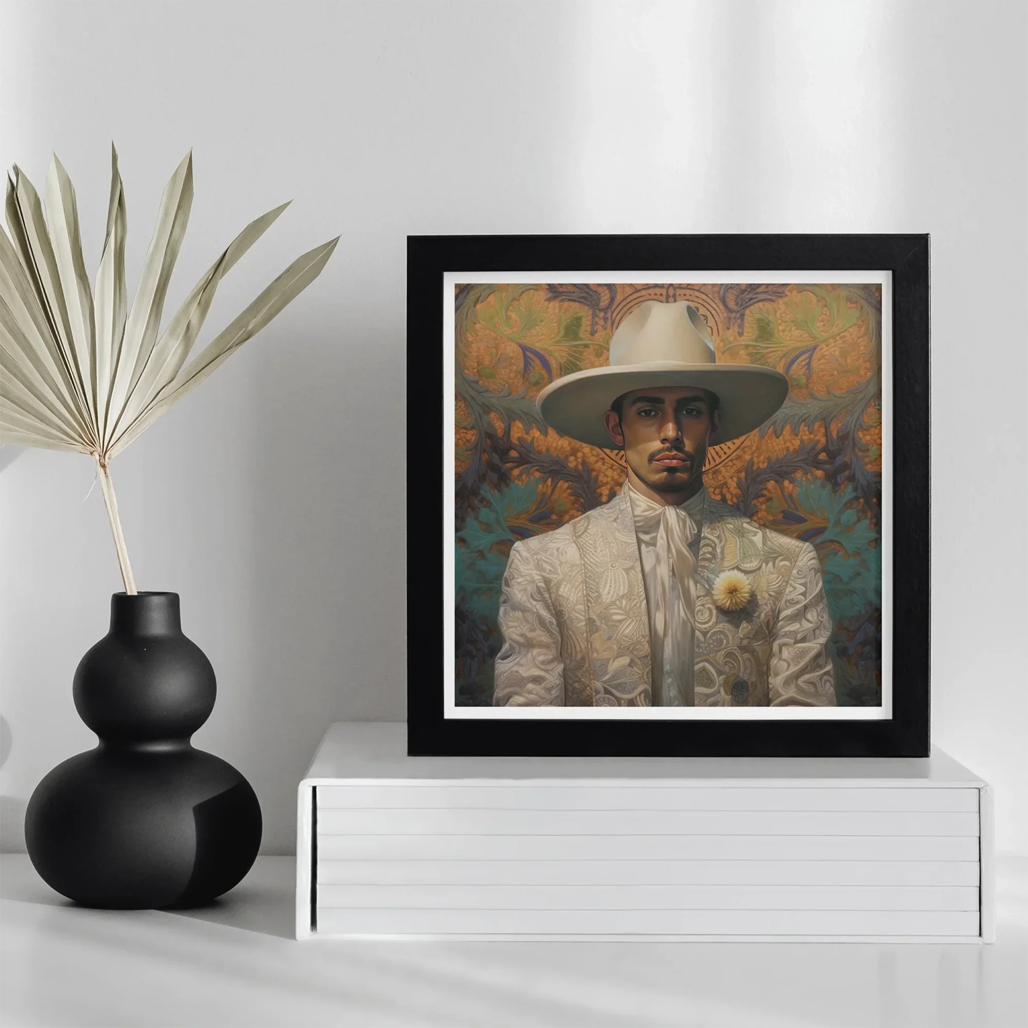 Estephan - Gay Latino Vaquero Art Print Posters Prints & Visual Artwork