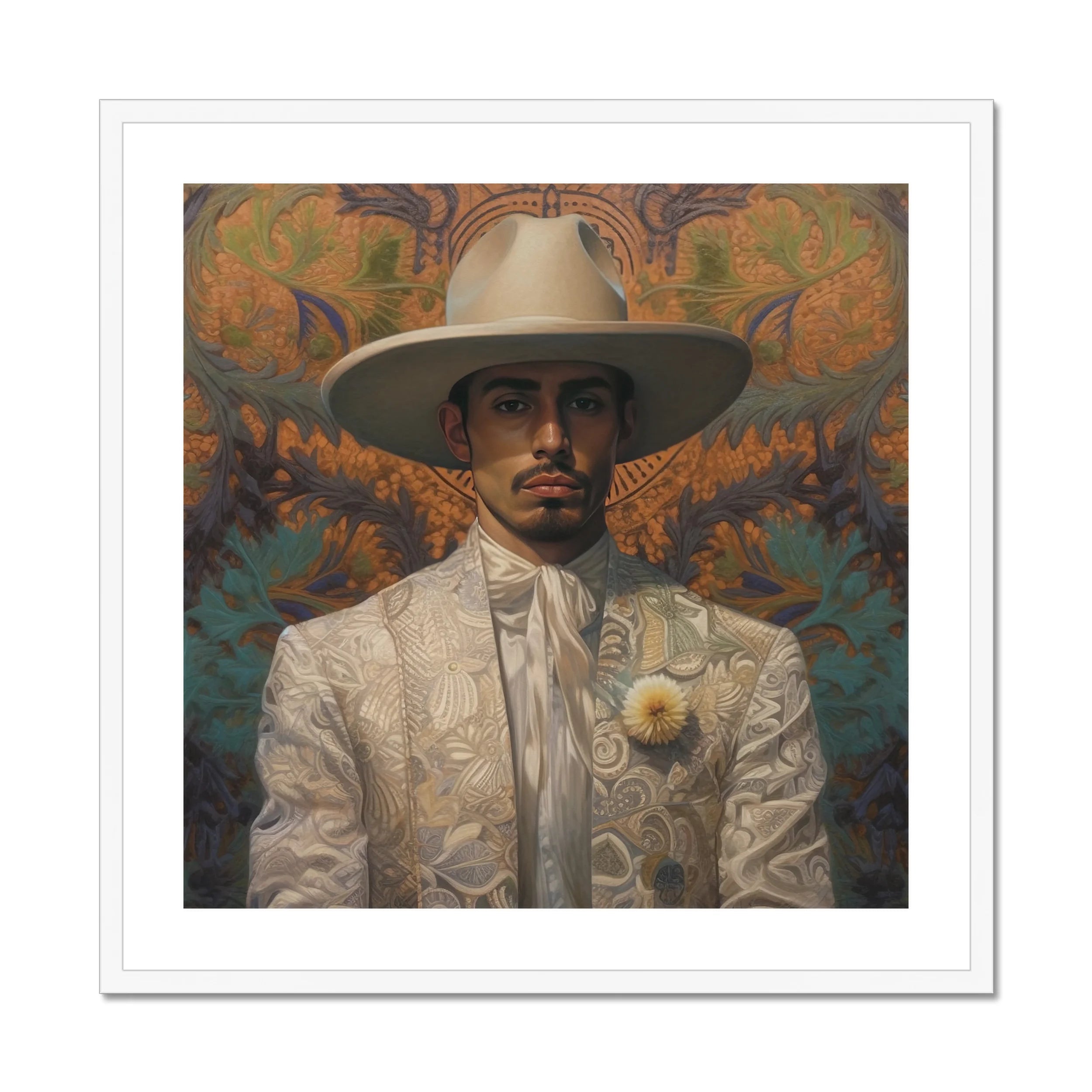 Estephan - Gay Latino Vaquero Art Print