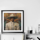 Estephan - Gay Latino Vaquero Art Print