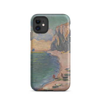 Étretat - Claude Monet Normandy Beach Iphone Case, 11 / Matte, Phone Case Impressionist Painting