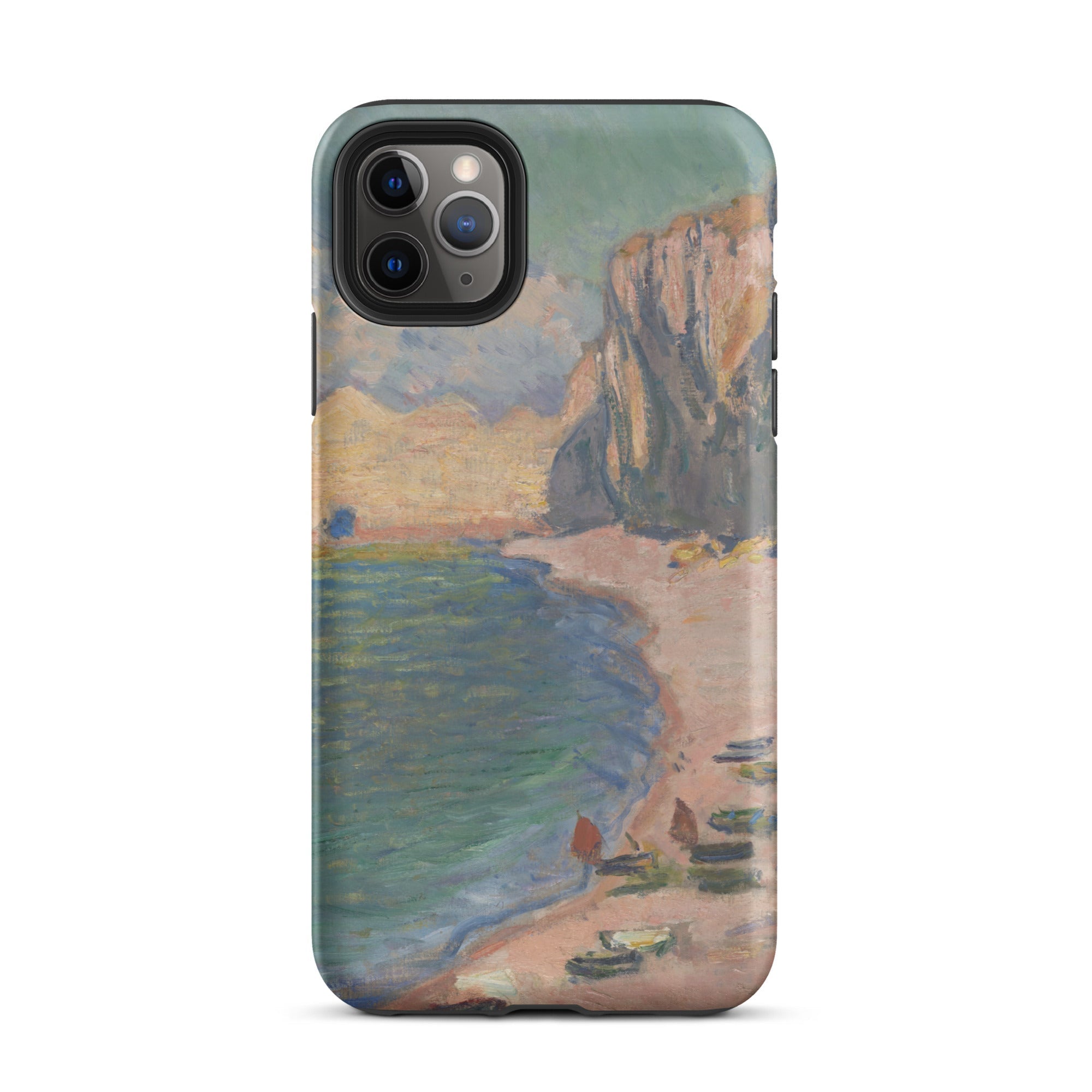 Étretat Claude Monet Normandy Beach Iphone Case, 11 Pro Max / Matte, Phone Case Coastal Painting