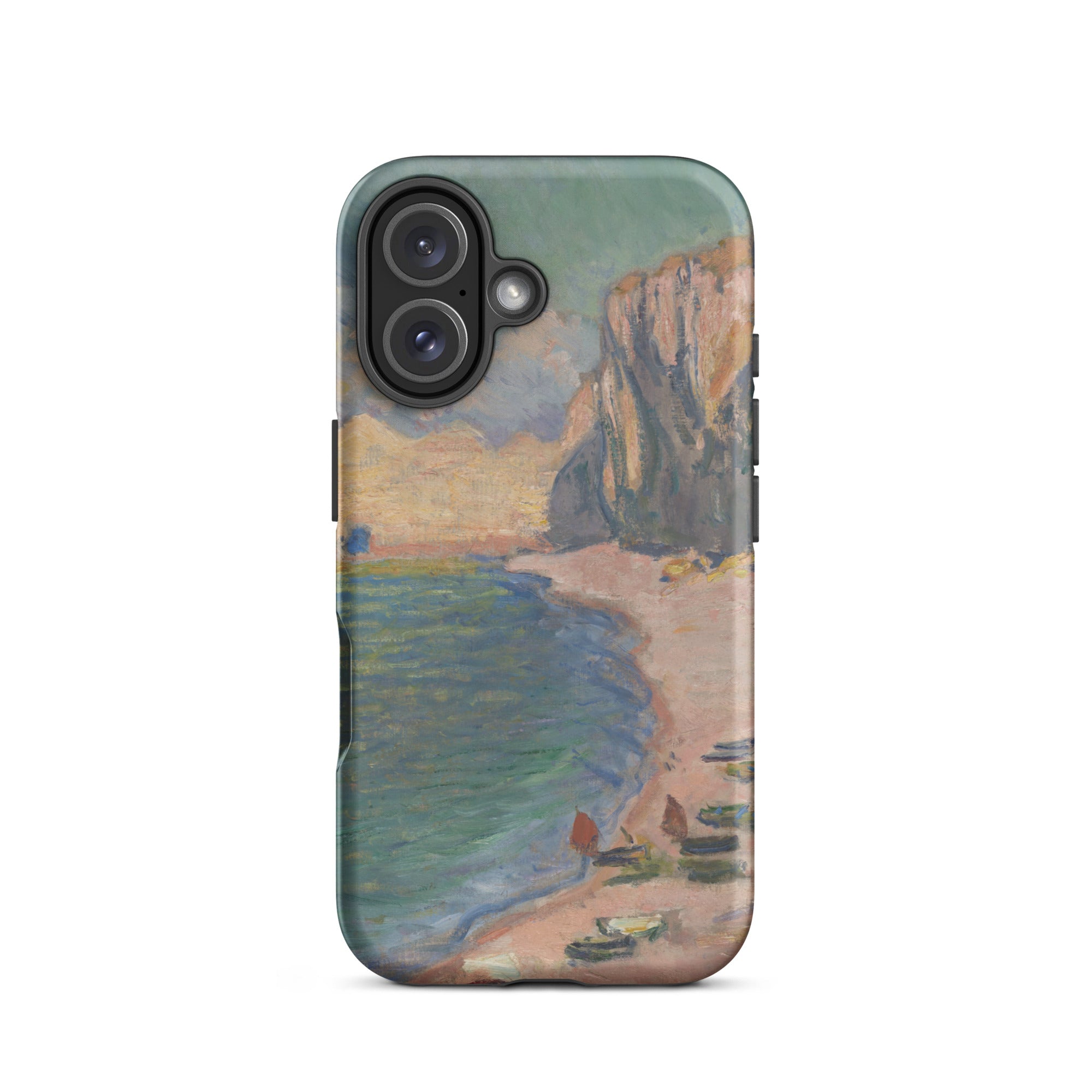 Étretat Claude Monet Normandy Beach Iphone Case, 16 / Matte, Phone Case Coastal Painting