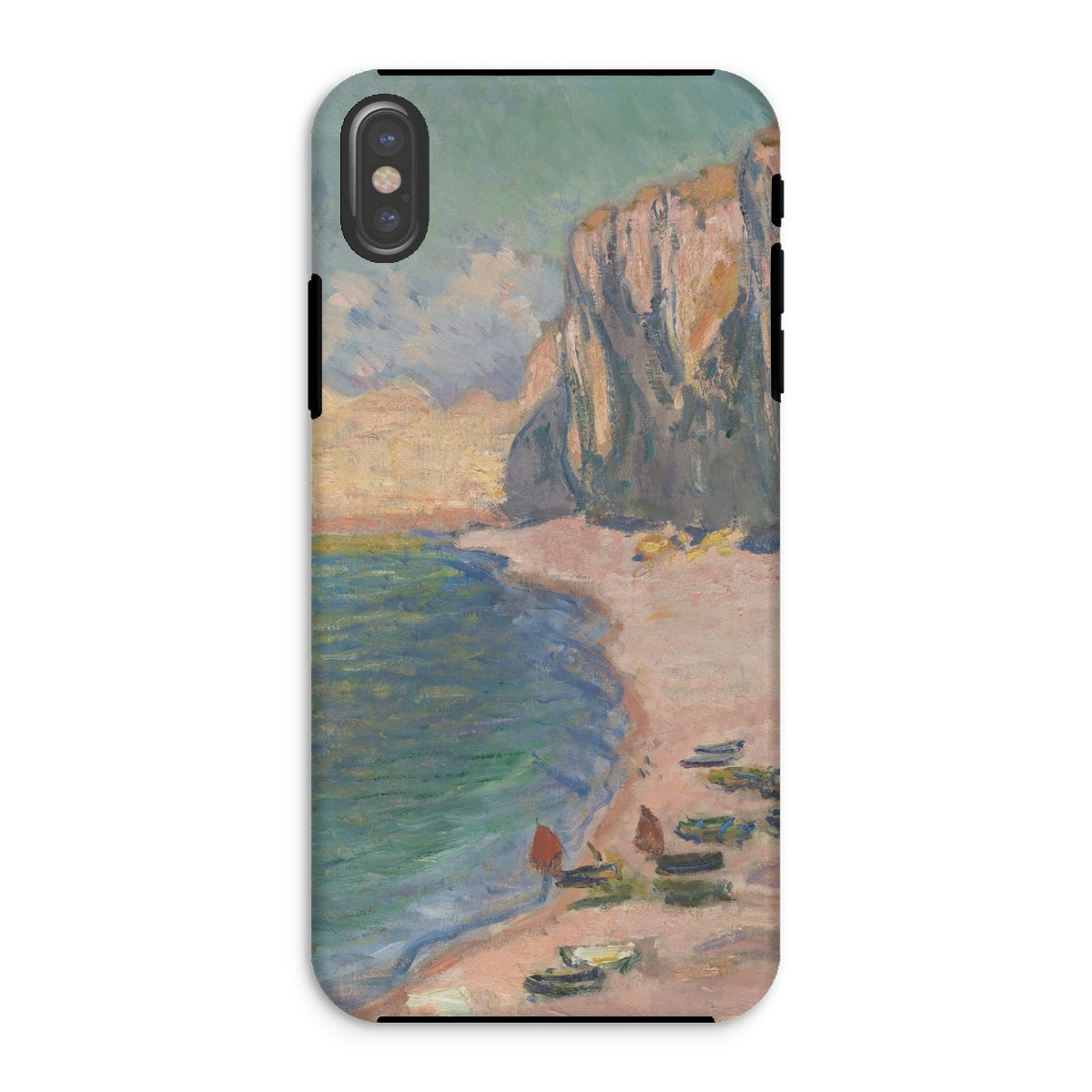 Étretat Claude Monet Normandy Beach Iphone Case, Xs / Matte, Phone Case Coastal Landscape Painting Cliffs Beach