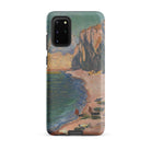 Étretat Claude Monet Normandy Beach Samsung Case, Galaxy S20 Plus / Matte, Smartphone Case Painted Landscape Beach Cliffs