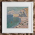 Étretat - Claude Monet Normandy Coastline Art Print