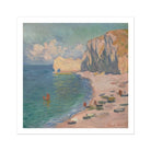 Étretat - Claude Monet Normandy Coastline Art Print