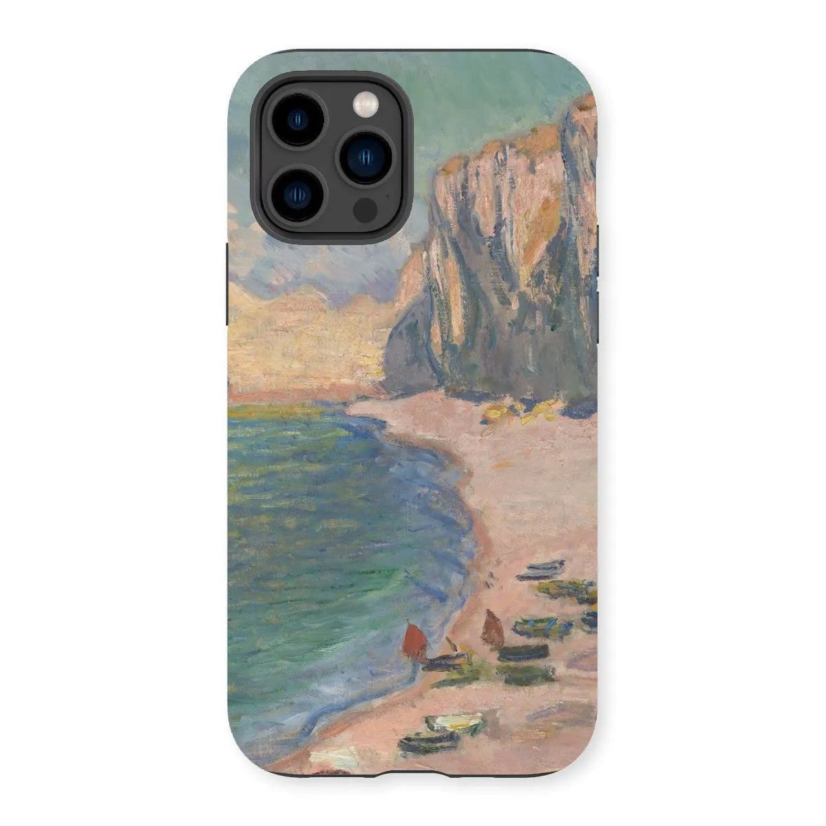 étretat - Impressionist Art Phone Case - Claude Monet - Iphone 14 Pro / Matte - Mobile Phone Cases - Aesthetic Art
