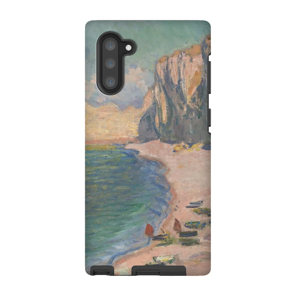 étretat - Impressionist Art Phone Case - Claude Monet - Samsung Galaxy Note 10 / Matte - Mobile Phone Cases