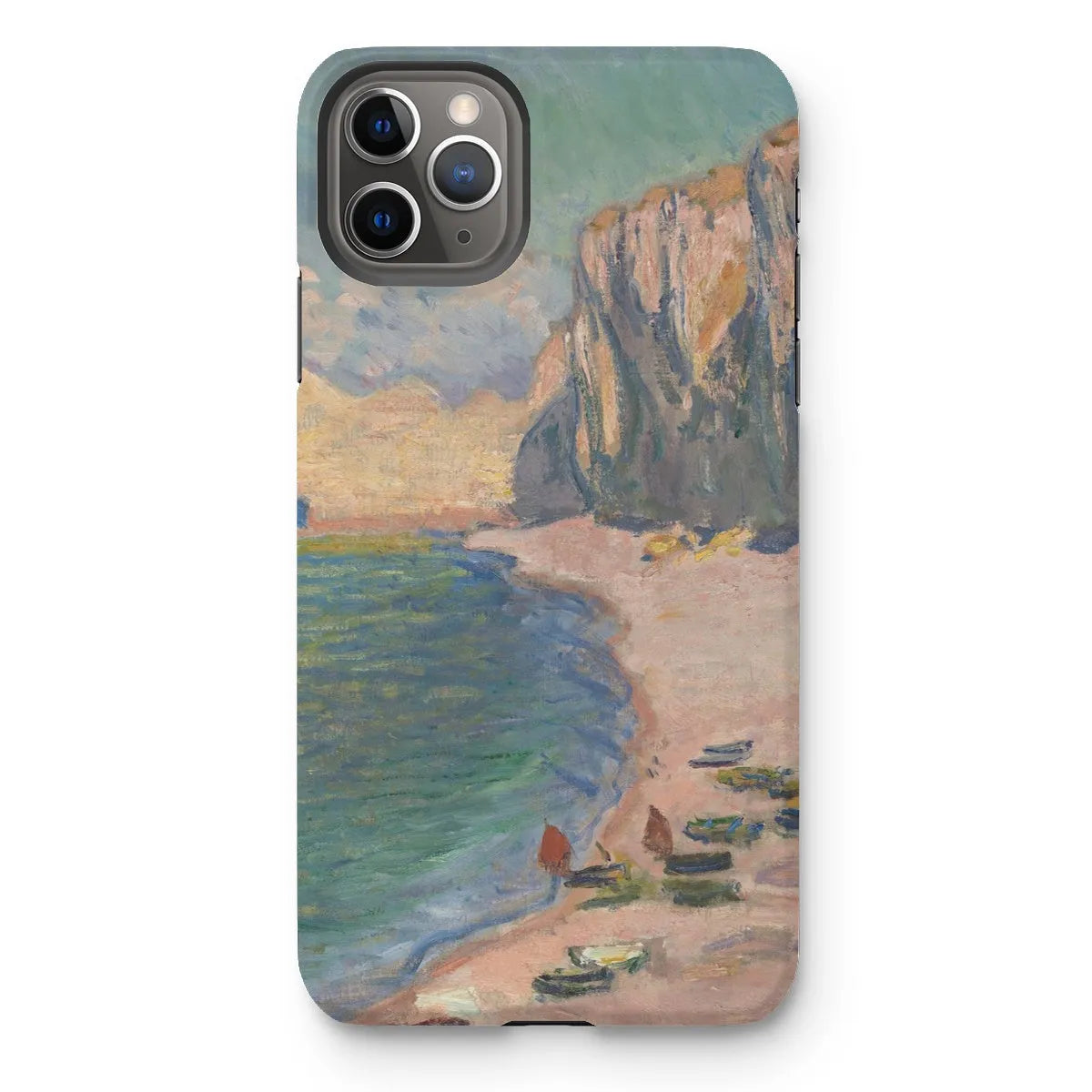 étretat - Impressionist Art Phone Case - Claude Monet - Iphone 11 Pro Max / Matte - Mobile Phone Cases - Aesthetic Art