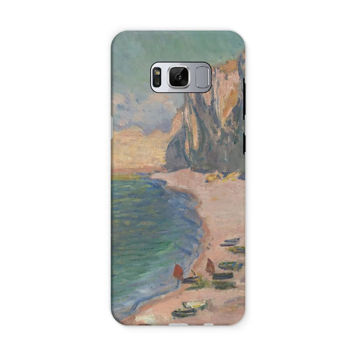 étretat - Impressionist Art Phone Case - Claude Monet - Samsung Galaxy S8 / Matte - Mobile Phone Cases - Aesthetic Art