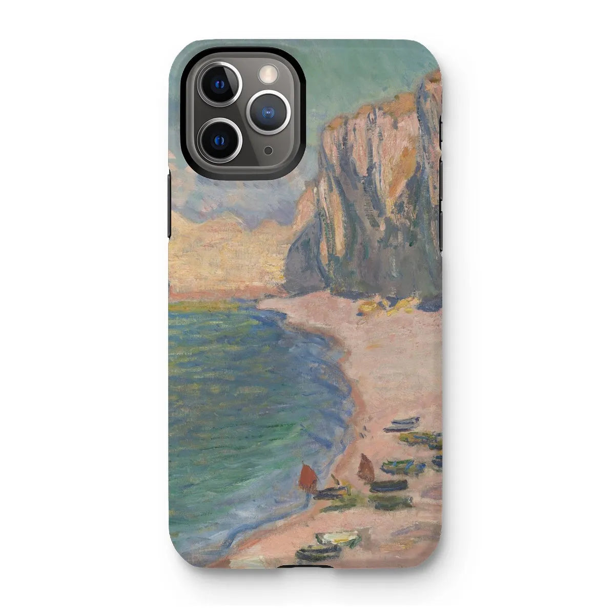 étretat - Impressionist Art Phone Case - Claude Monet - Iphone 11 Pro / Matte - Mobile Phone Cases - Aesthetic Art
