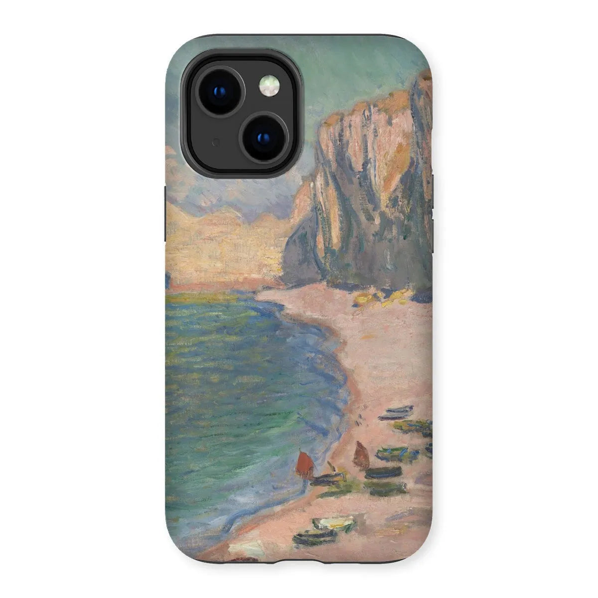 étretat - Impressionist Art Phone Case - Claude Monet - Iphone 14 Plus / Matte - Mobile Phone Cases - Aesthetic Art
