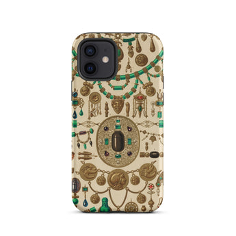 Etruscan Jewelry - Auguste Racinet Iphone Case, 12 / Matte, Jeweled Phone Case