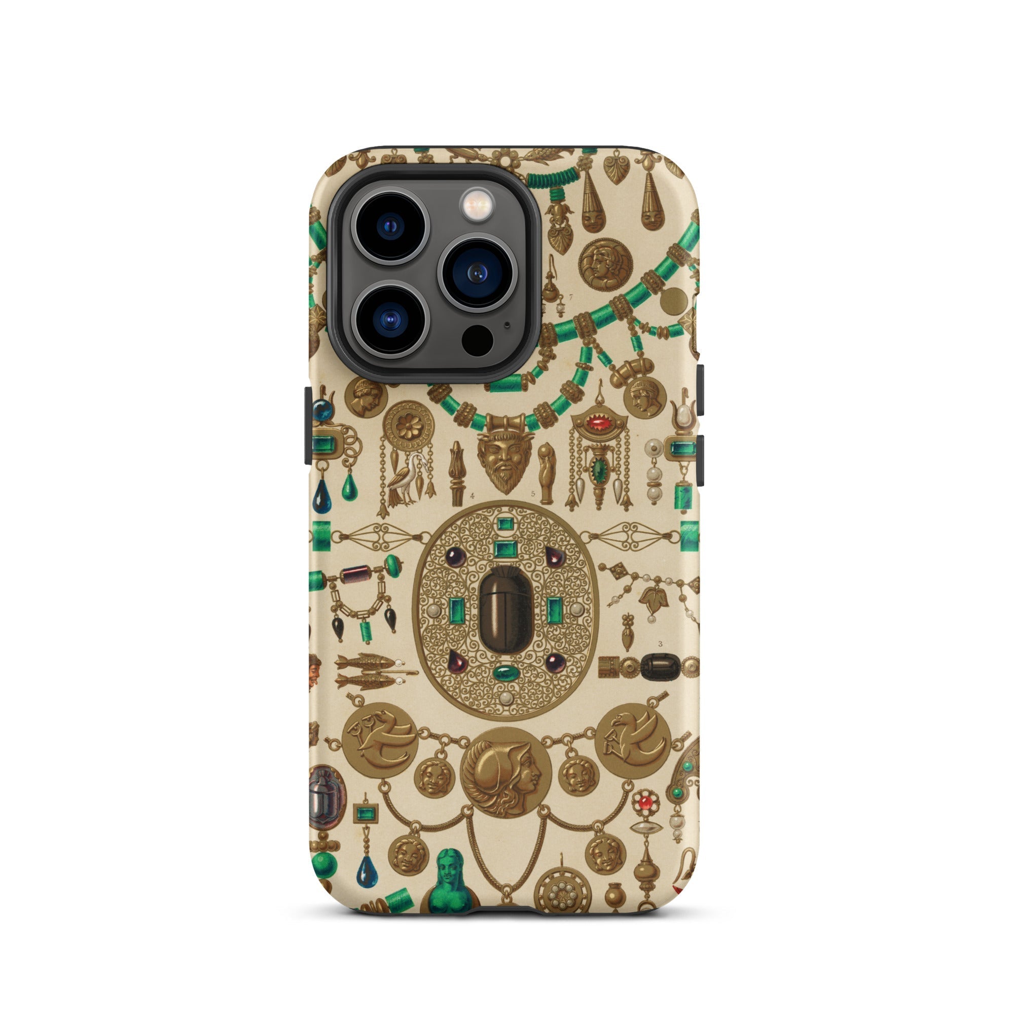 Etruscan Jewelry - Auguste Racinet Iphone Case, 13 Pro / Matte, Jeweled Phone Case