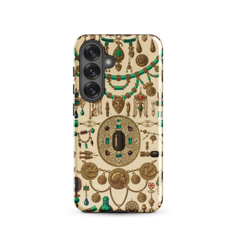 Etruscan Jewelry - Auguste Racinet Phone Case, Samsung Galaxy S25 / Matte, Mobile Cases, Toby Leon