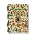 Etruscan Jewelry - Auguste Racinet Notebook A5 / Graph Notebooks & Notepads