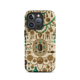 Etruscan Jewelry - Auguste Racinet Phone Case Iphone 16 Pro / Matte Iphone Case Antique Jewelry Design Auguste Racinet Decorative,