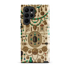 Etruscan Jewelry - Auguste Racinet Samsung Case, Galaxy S22 Ultra / Matte, Smartphone Case Intricate Antique-style Pattern Gold Jewelry