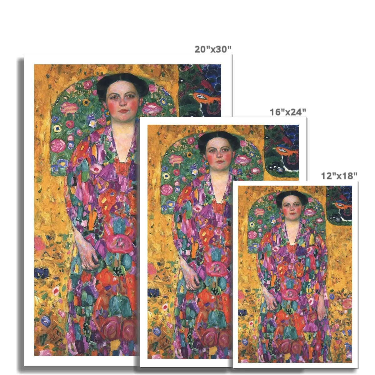 Eugenia Primavesi By Gustav Klimt Fine Art Print - Posters Prints & Visual Artwork - Aesthetic Art