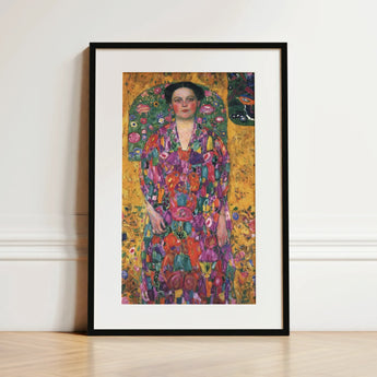 Eugenia Primavesi - Gustav Klimt Symbolist Art Print / Canvas, 12x18’’ / 31x46cm / Black Frame / Matboard, Posters Prints & Visual Artwork,