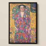 Eugenia Primavesi - Gustav Klimt Symbolist Art Print / Canvas, 12x18’’ / 31x46cm / Black Frame, Posters Prints & Visual Artwork, Toby Leon