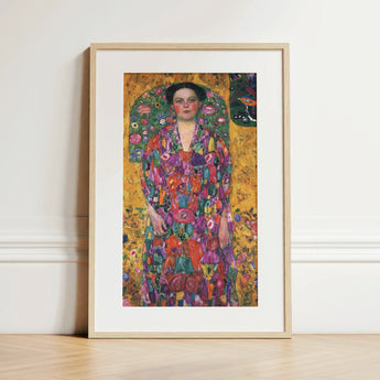 Eugenia Primavesi - Gustav Klimt Symbolist Art Print / Canvas, 12x18’’ / 31x46cm / Natural Frame / Matboard, Posters Prints & Visual