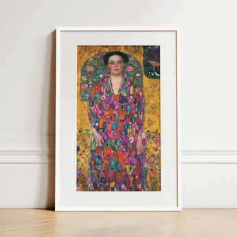 Eugenia Primavesi - Gustav Klimt Symbolist Art Print / Canvas, 12x18’’ / 31x46cm / White Frame / Matboard, Posters Prints & Visual Artwork,