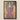 Eugenia Primavesi - Gustav Klimt Symbolist Framed Canvas, Portrait Woman Vibrantly Colorful Floral-patterned Dress Decorative Background