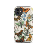 European Butterflies & Moths 2 - William Forsell Kirby Iphone Case, 11 / Matte, Butterfly-patterned Phone Case
