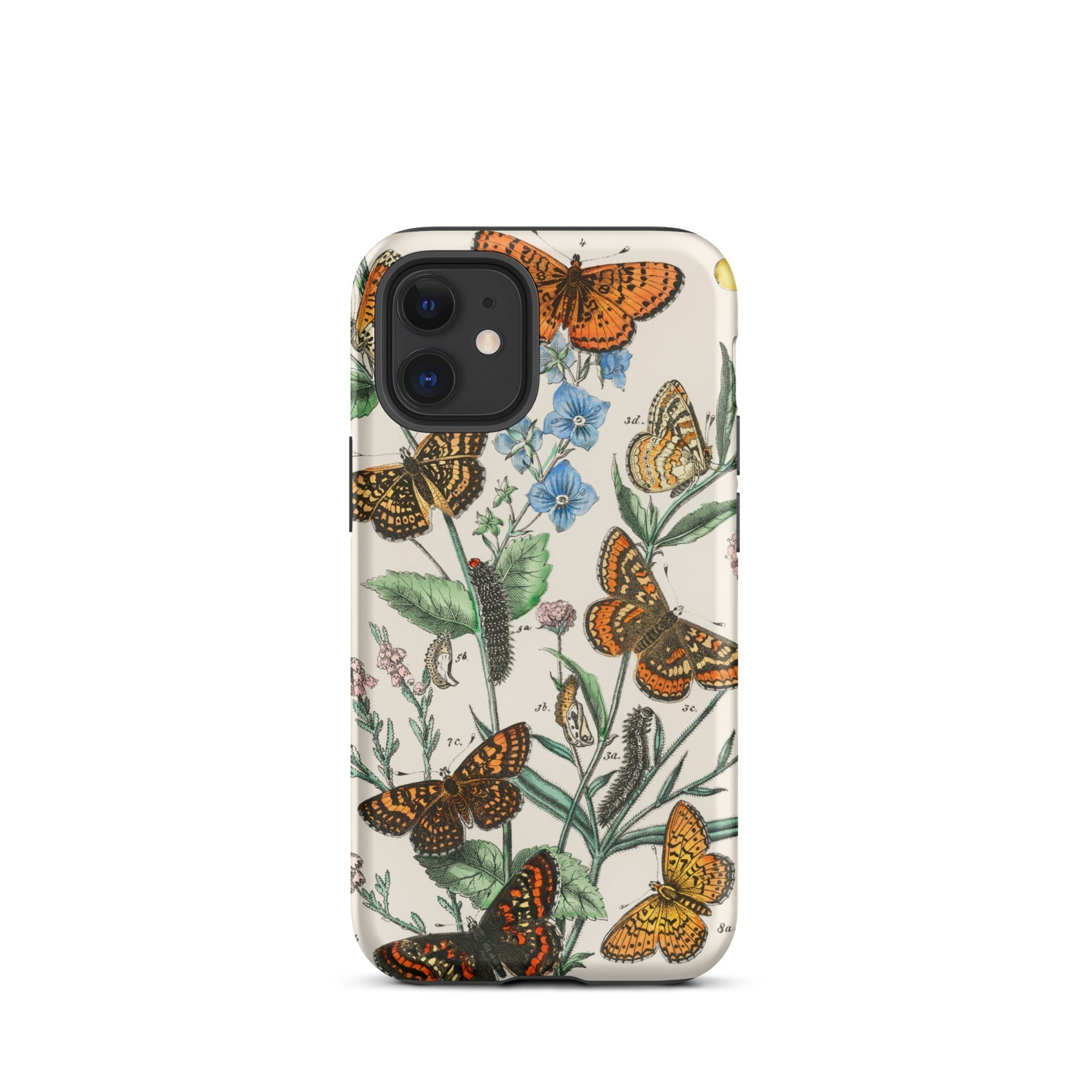 European Butterflies & Moths 2 William Forsell Kirby Iphone Case, 12 Mini / Matte, Butterfly Patterned Phone Case