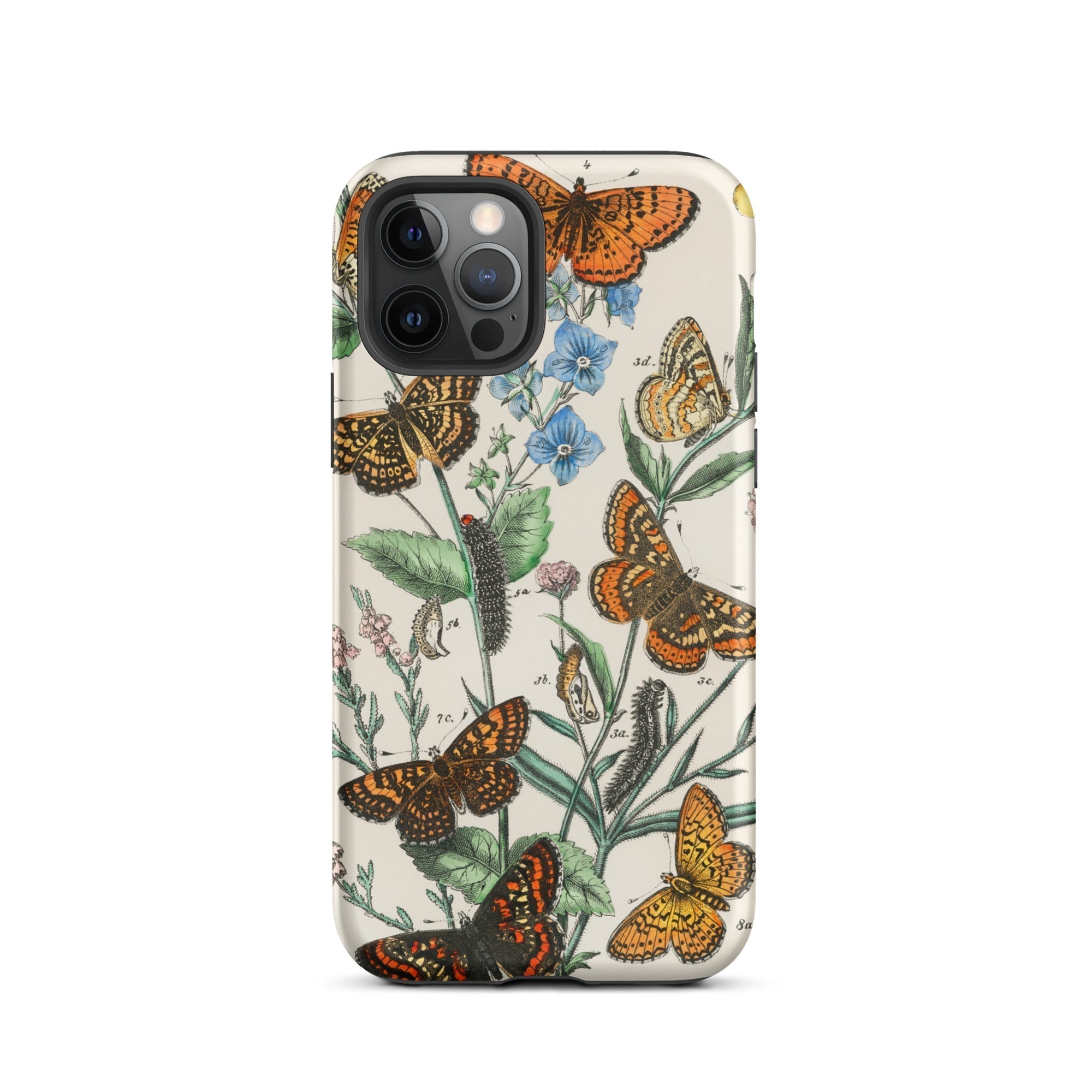 European Butterflies & Moths 2 William Forsell Kirby Iphone Case, 12 Pro / Matte, Butterfly Patterned Phone Case