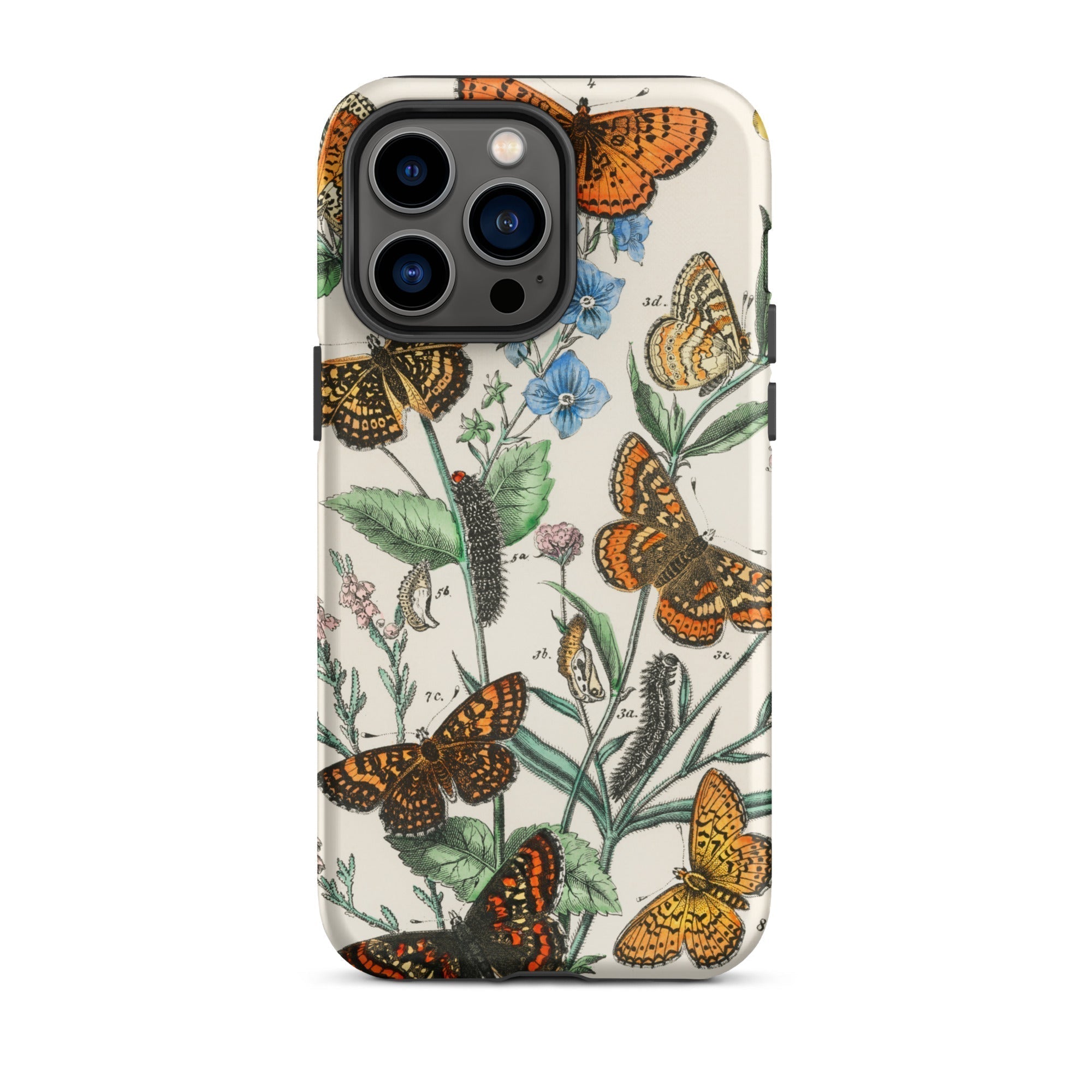 European Butterflies & Moths 2 William Forsell Kirby Iphone Case, 14 Pro Max / Matte, Butterfly Patterned Phone Case
